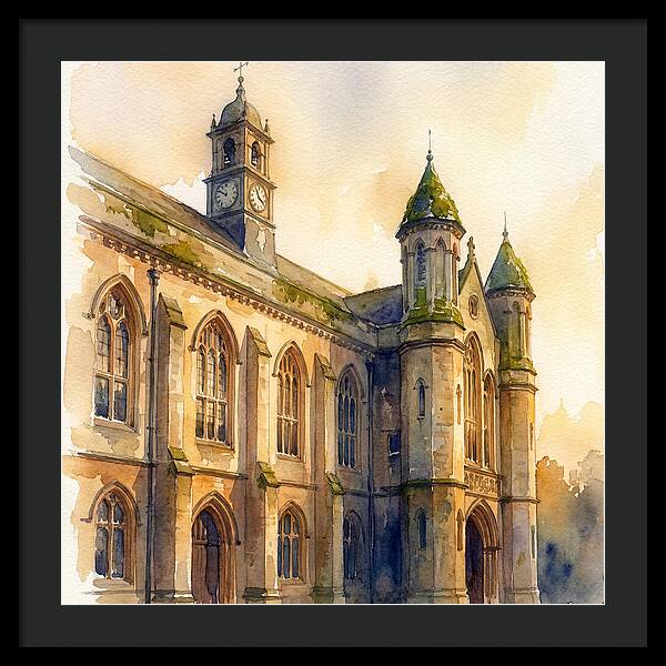Historic Building At Dusk