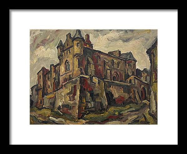 Historic Building In Expressionist Style
