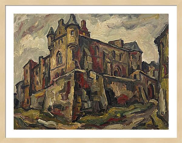 Historic Building In Expressionist Style