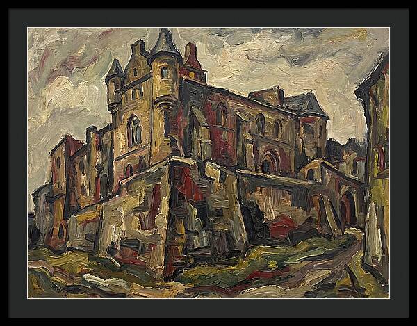 Historic Building In Expressionist Style