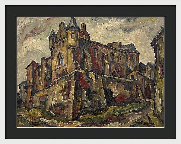 Historic Building In Expressionist Style