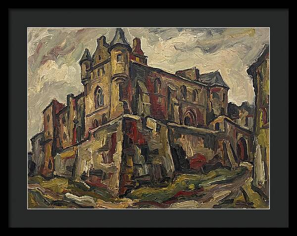 Historic Building In Expressionist Style