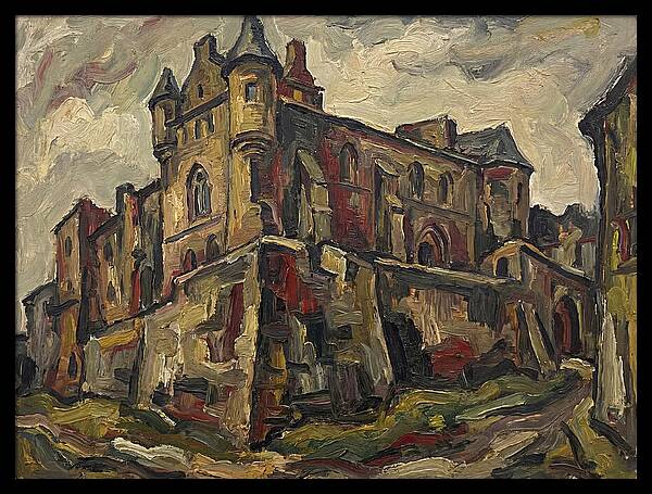 Historic Building In Expressionist Style