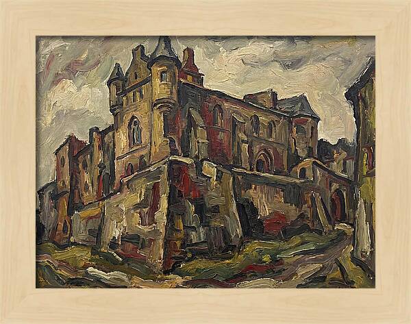 Historic Building In Expressionist Style