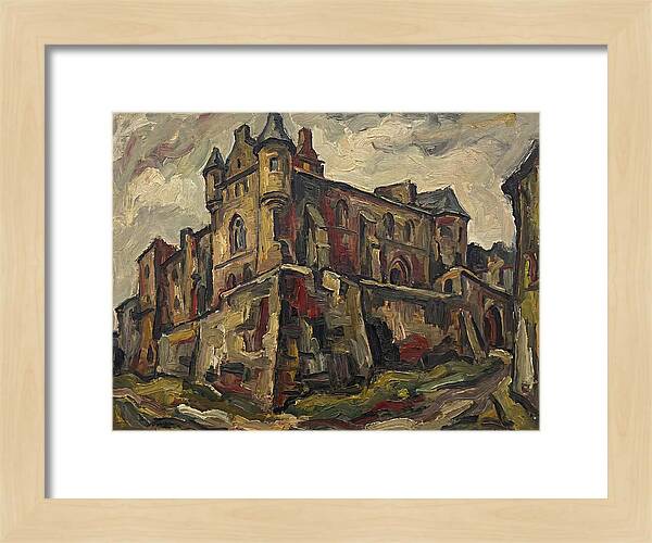 Historic Building In Expressionist Style