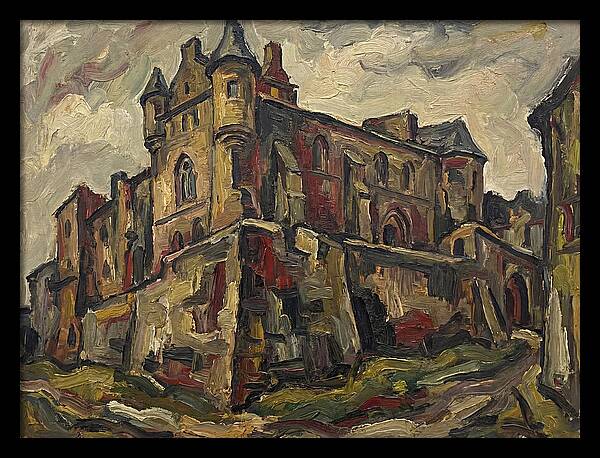 Historic Building In Expressionist Style
