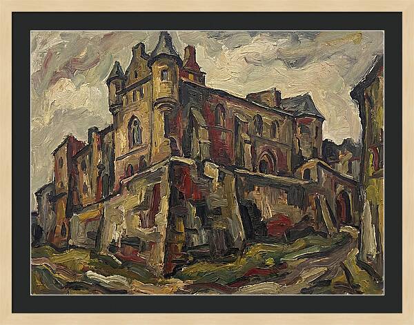 Historic Building In Expressionist Style