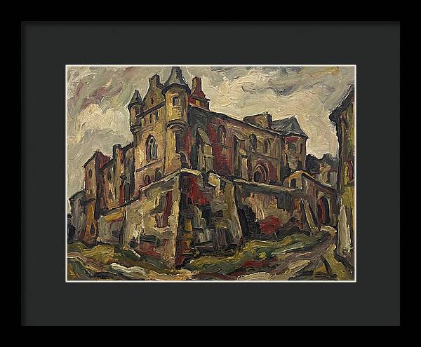 Historic Building In Expressionist Style