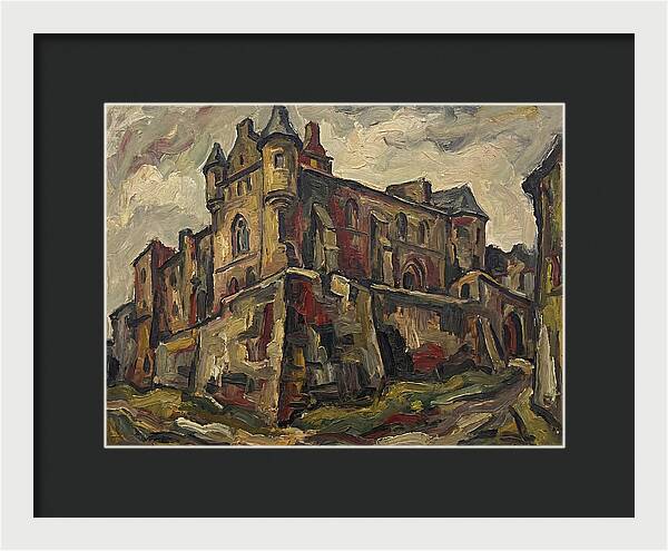 Historic Building In Expressionist Style