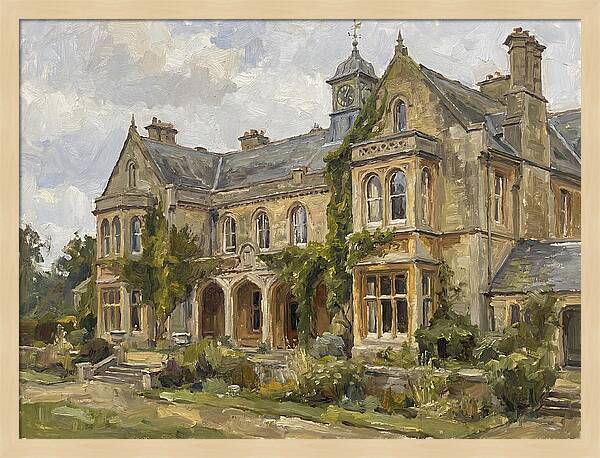 Historic Building In Nature