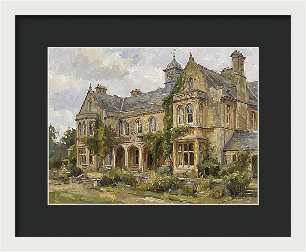 Historic Building In Nature