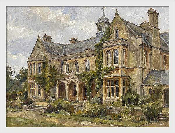 Historic Building In Nature