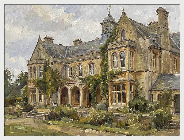 Historic Building In Nature