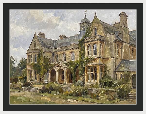 Historic Building In Nature