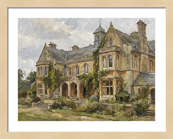 Historic Building In Nature