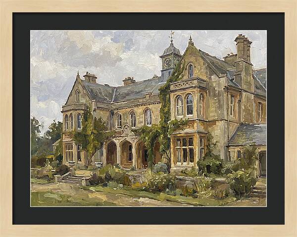 Historic Building In Nature