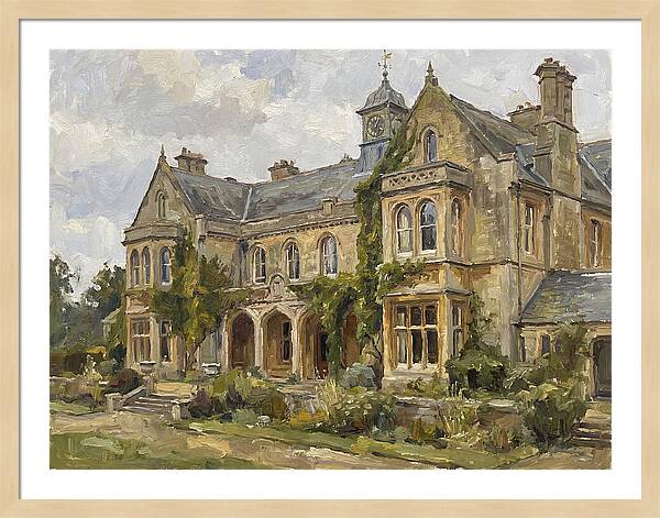 Historic Building In Nature