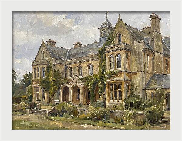 Historic Building In Nature