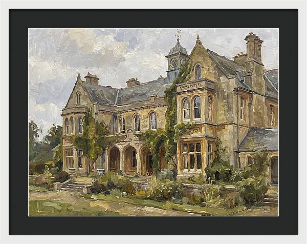 Historic Building In Nature