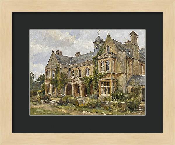 Historic Building In Nature