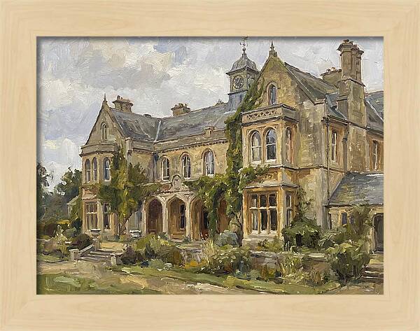 Historic Building In Nature
