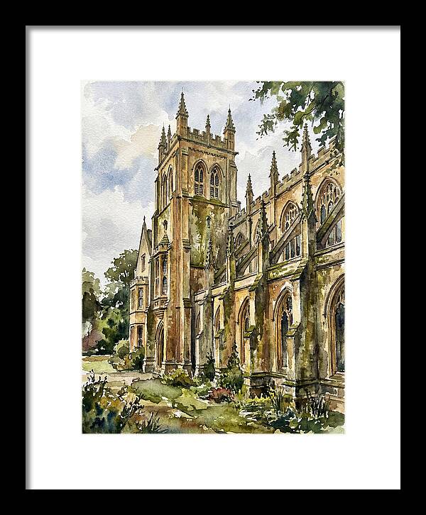Historic Building Watercolor