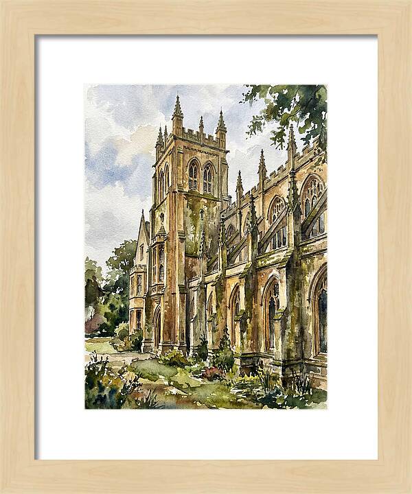 Historic Building Watercolor
