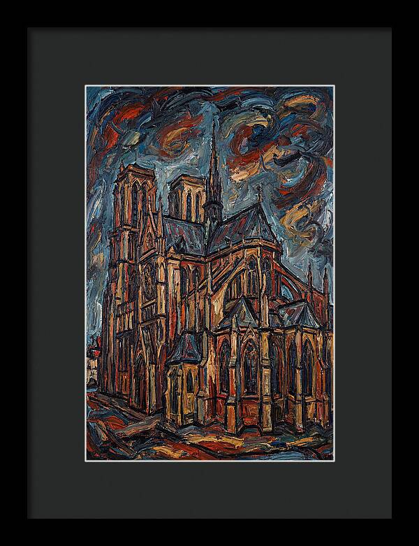 Historic Cathedral In Expressionist Style