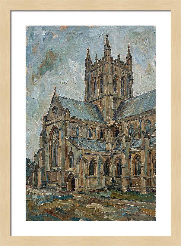 Historic Cathedral In Natural Light