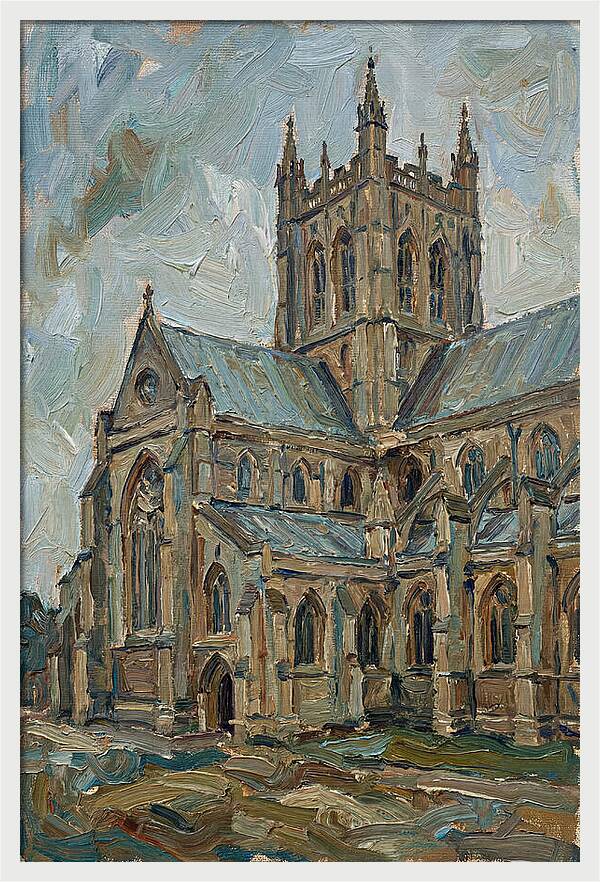 Historic Cathedral In Natural Light