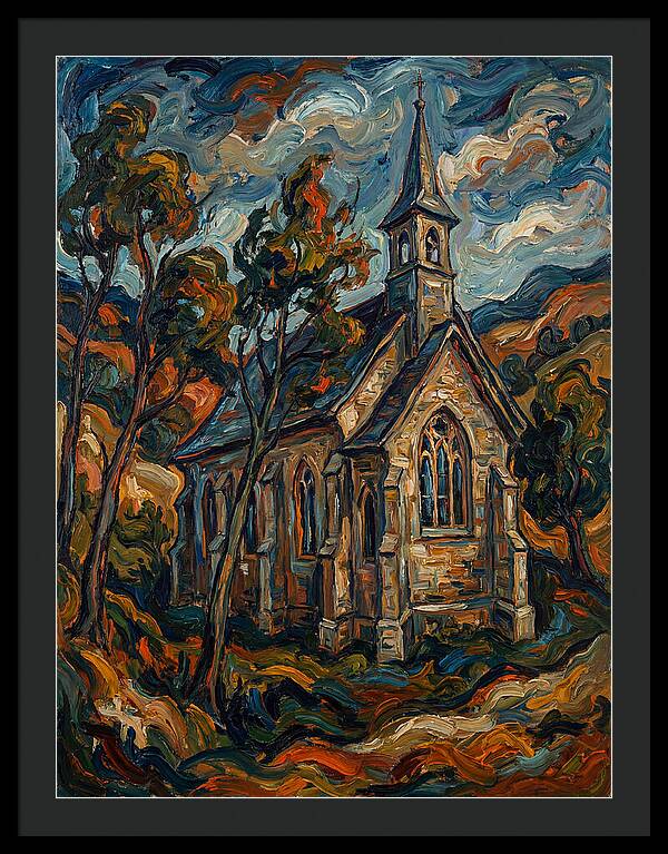 Historic Chapel In Expressionist Style