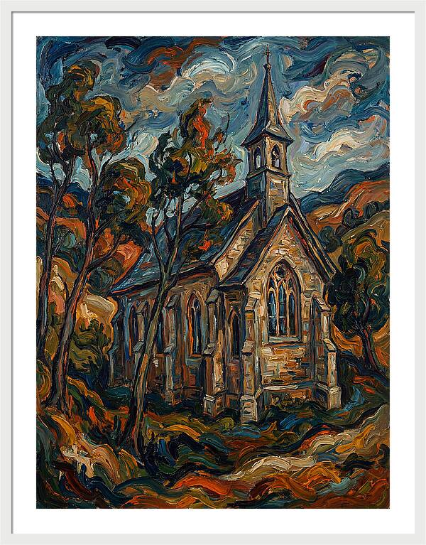 Historic Chapel In Expressionist Style