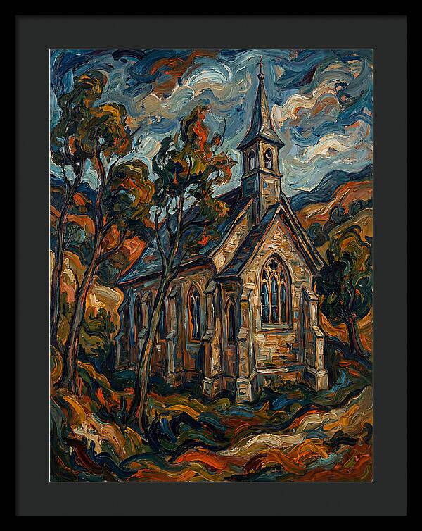 Historic Chapel In Expressionist Style