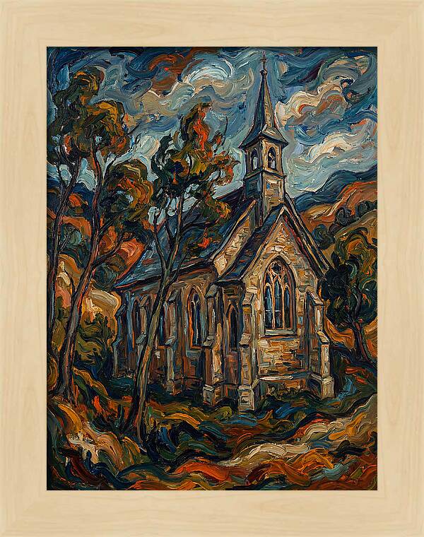 Historic Chapel In Expressionist Style