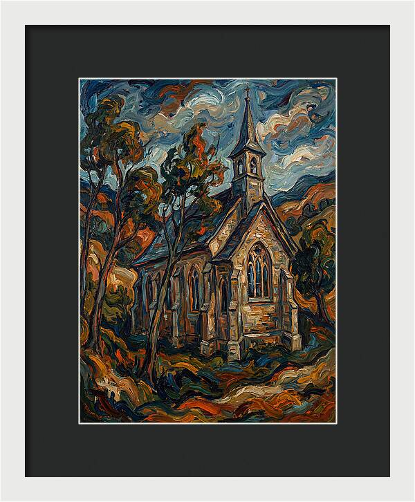Historic Chapel In Expressionist Style
