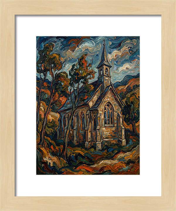 Historic Chapel In Expressionist Style