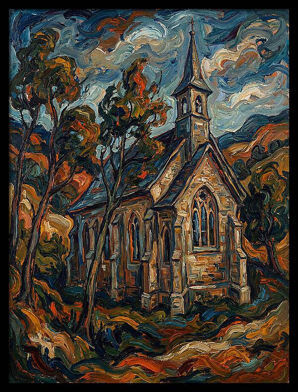 Historic Chapel In Expressionist Style