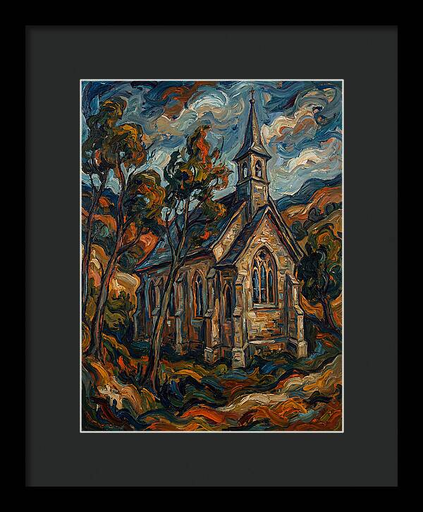 Historic Chapel In Expressionist Style