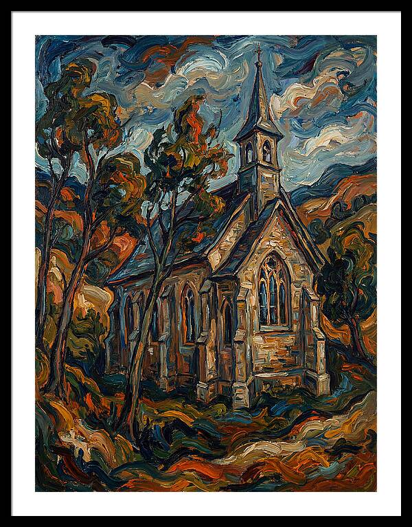 Historic Chapel In Expressionist Style
