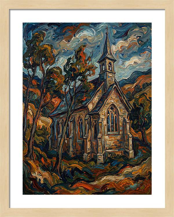 Historic Chapel In Expressionist Style