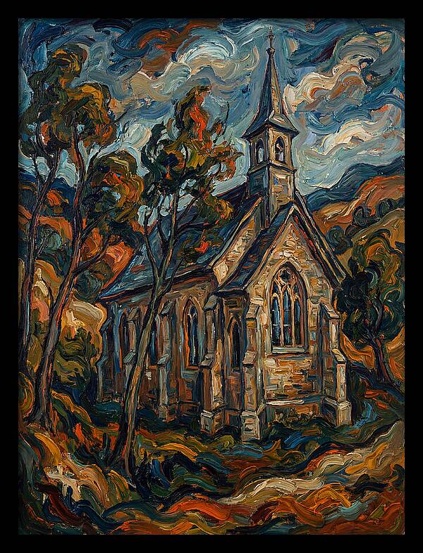 Historic Chapel In Expressionist Style