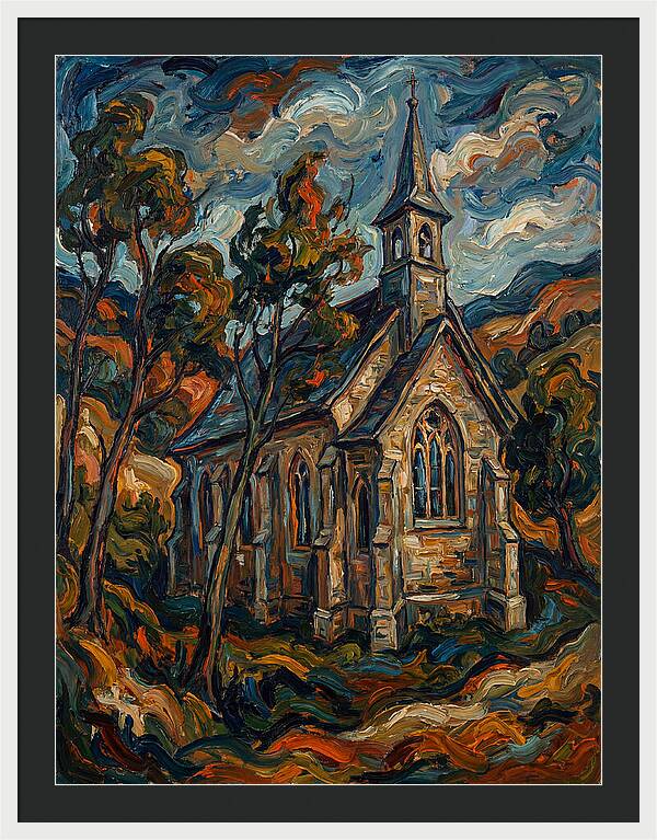 Historic Chapel In Expressionist Style