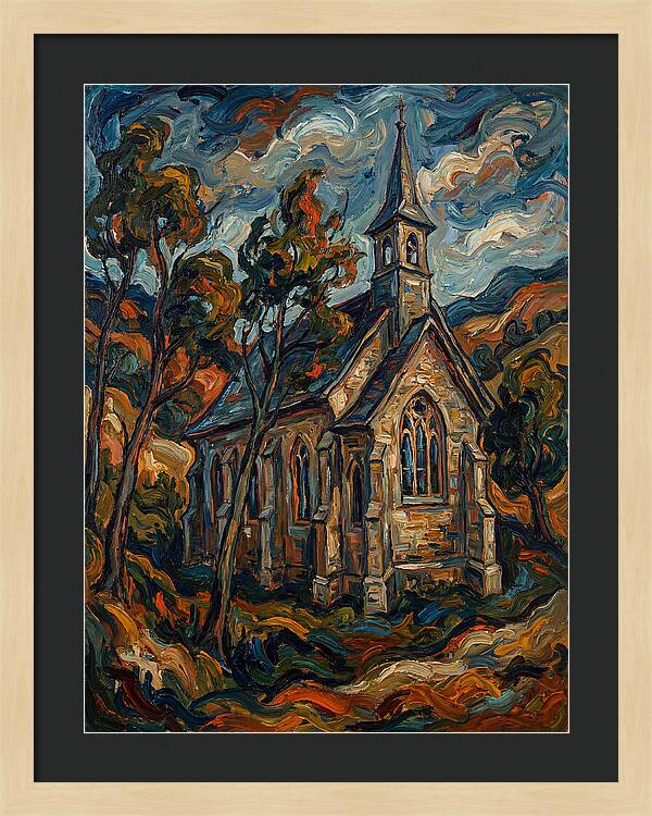 Historic Chapel In Expressionist Style
