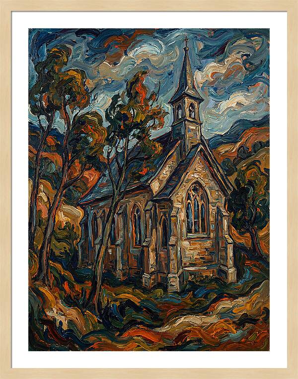 Historic Chapel In Expressionist Style
