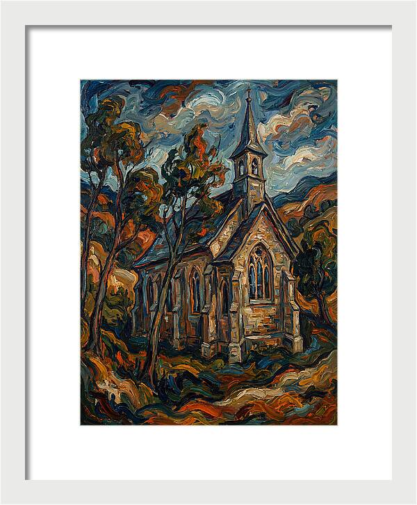 Historic Chapel In Expressionist Style