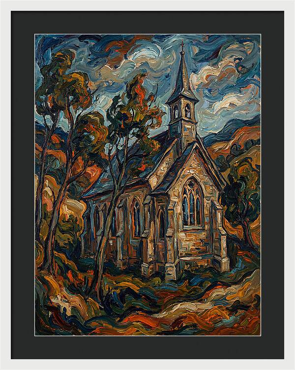 Historic Chapel In Expressionist Style