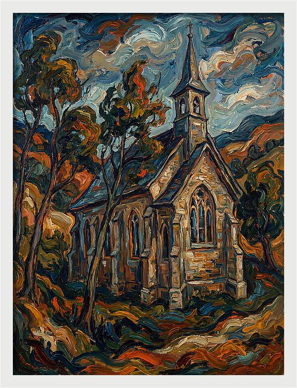 Historic Chapel In Expressionist Style