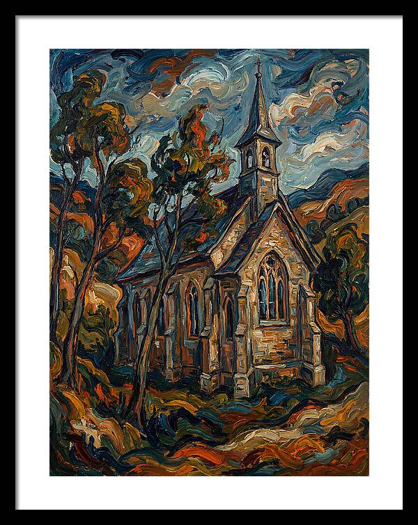Historic Chapel In Expressionist Style