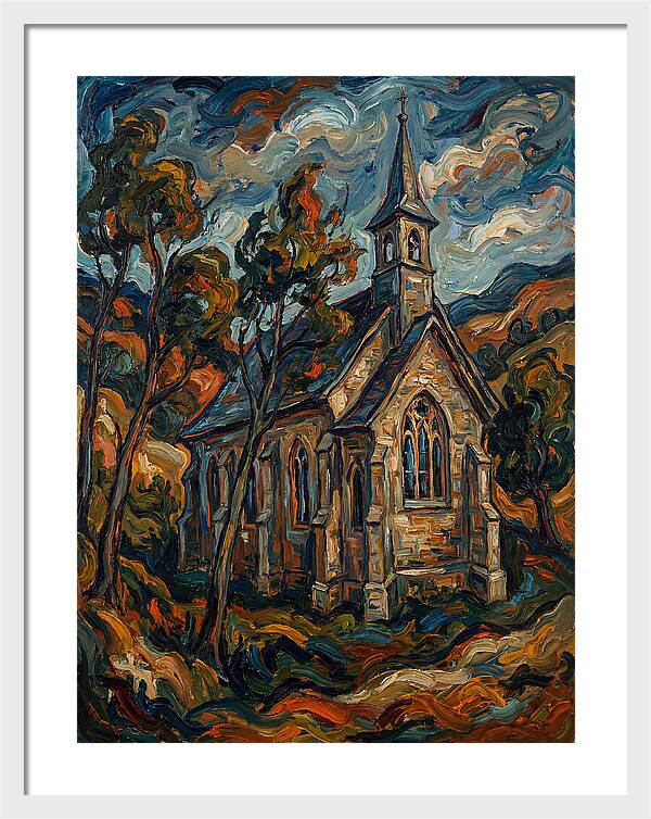 Historic Chapel In Expressionist Style