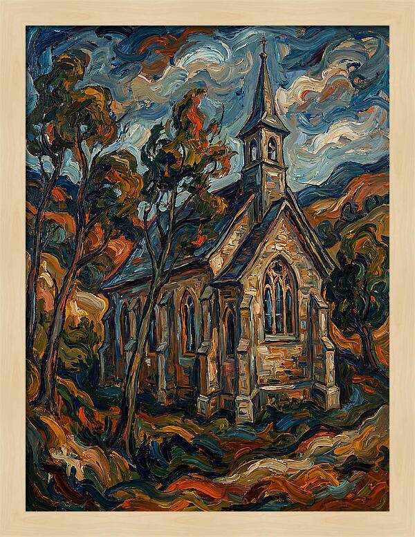 Historic Chapel In Expressionist Style